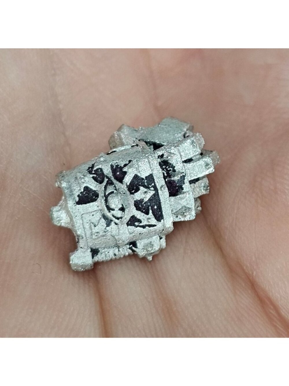Warhammer 40K Chaos Space Marines Chaos Lord Power Fist Metal Games Workshop